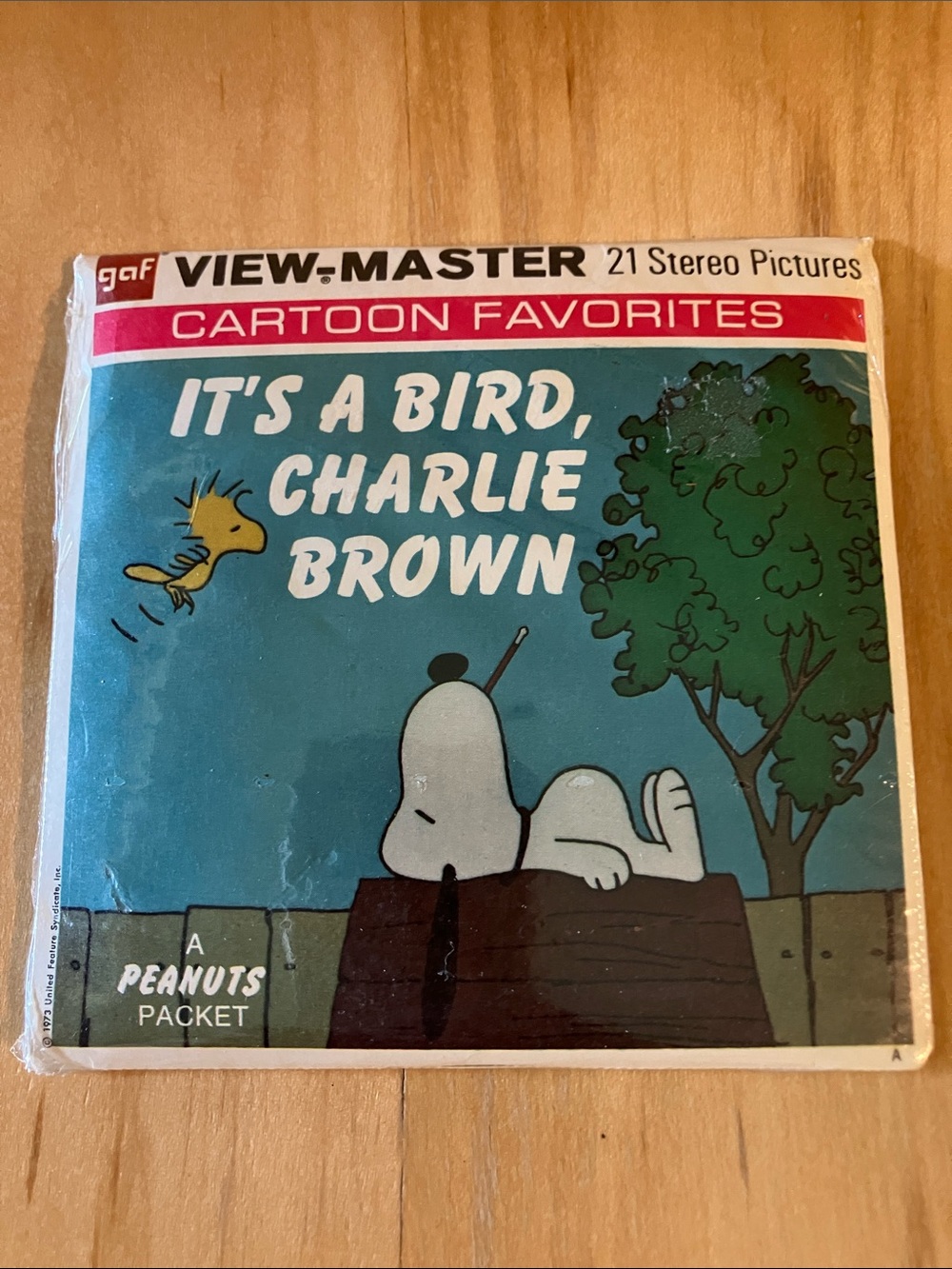 "It's a Bird, Charlie Brown" View Master Stereo Picture Packet